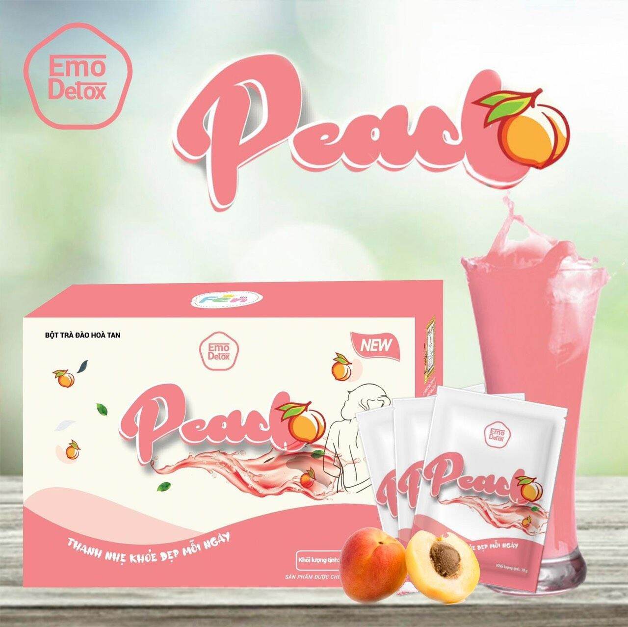 [FREESHIP+Quà Tặng] Nước Trái Cây Giảm Cân Emo Slim by Fen