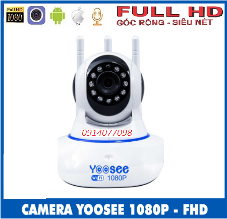 Camera Yoosee 3 Râu Full HD 1080P