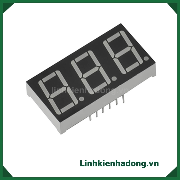 LED 7 0.36 Anot 3 số(màu đỏ)