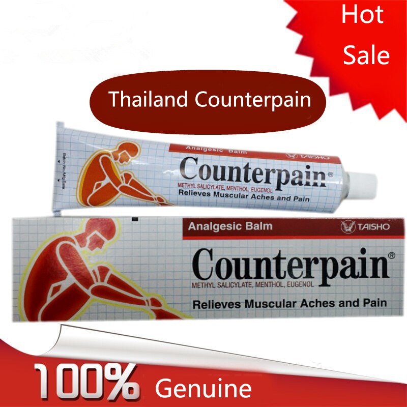 combo 5 tuyp counterpain đỏ 120gr