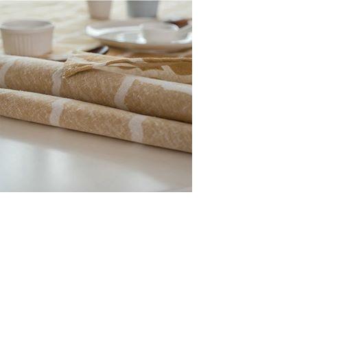 [HCM]Khăn trải bàn canvas hình thoi vàng