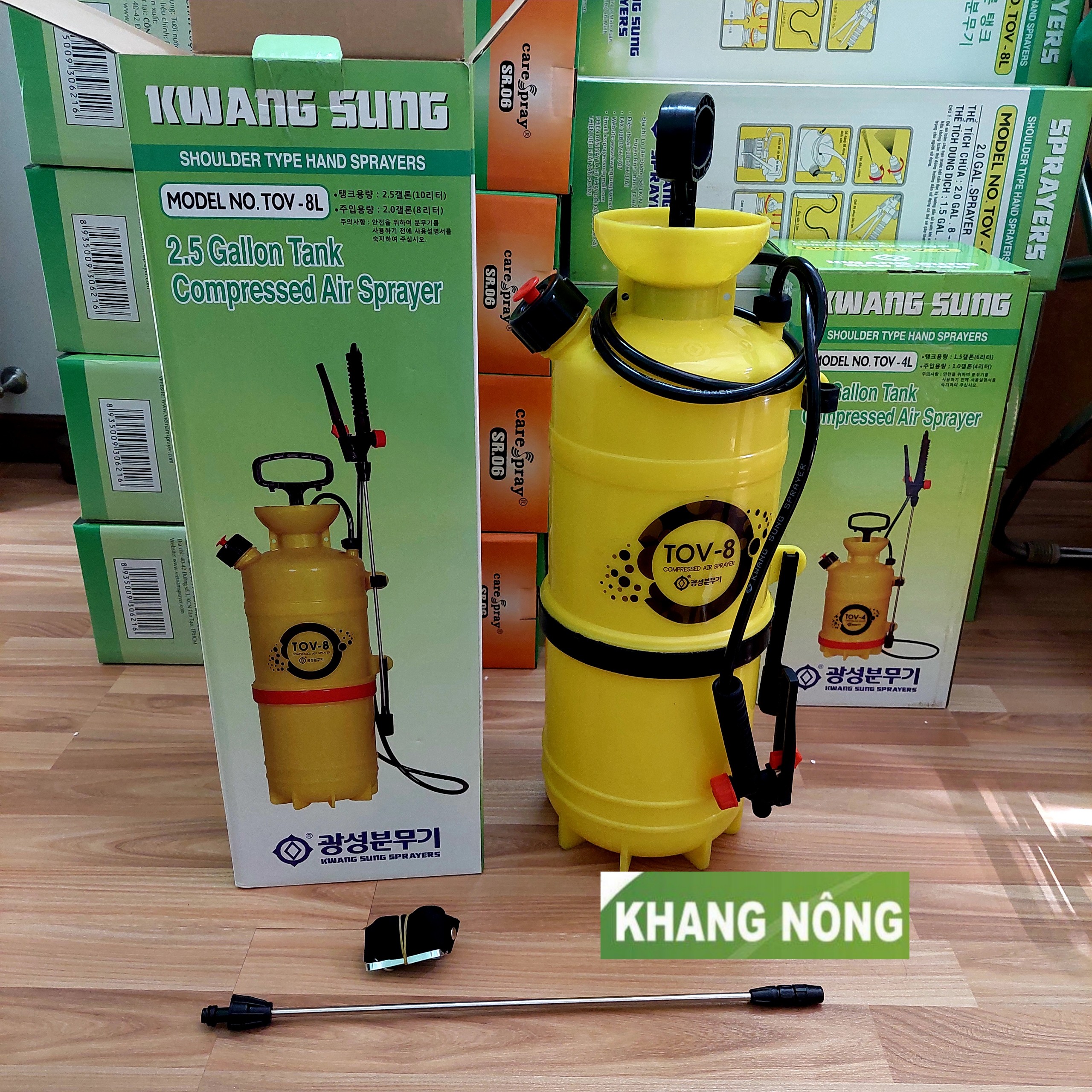 Bình xịt Hàn Quốc 8L