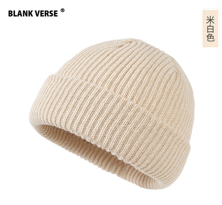 Nón Len Beanie Màu Trơn Unisex Hip Hop