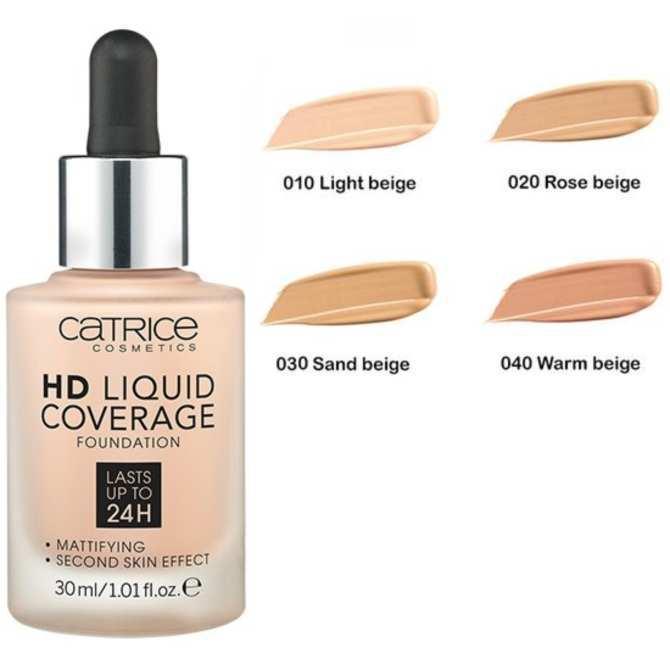 Kem Nền Catrice HD Liquid Coverage Foundation