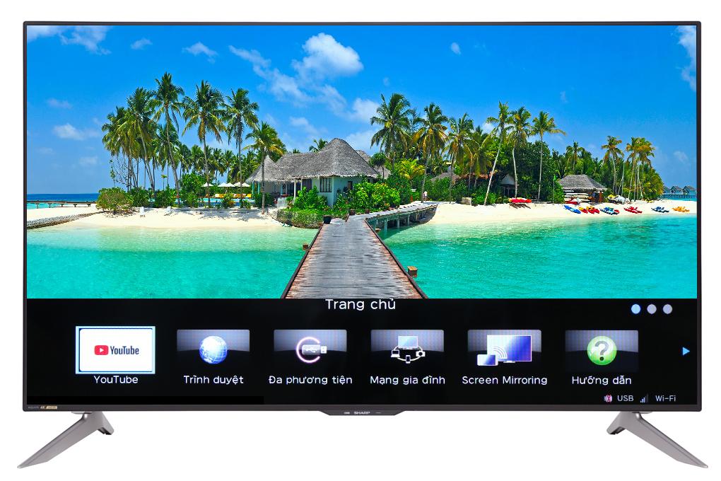Bảng giá Smart Tivi Sharp 4K 60 inch LC-60UA6500X