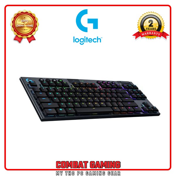 Bàn Phím Không Dây LOGITECH G913 TKL LIGHTSPEED WIRELESS