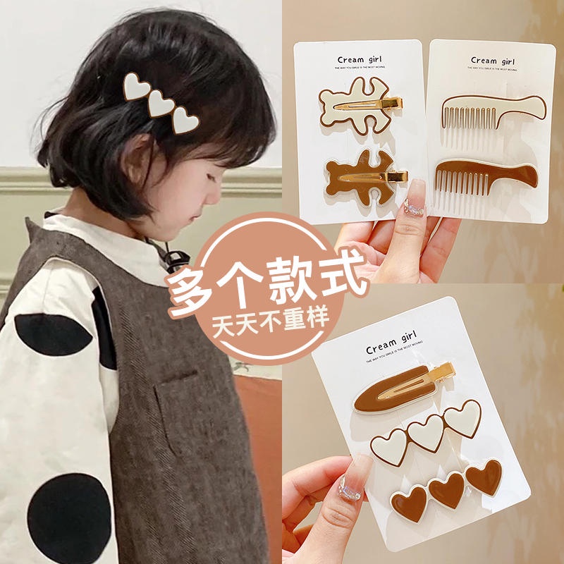 Kẹp tóc ZEVER màu cà phê-INTL