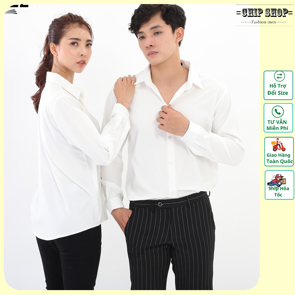 Áo sơ mi form rộng nam nữ Unisex oversize phong cách Ulzzang hàn quốc