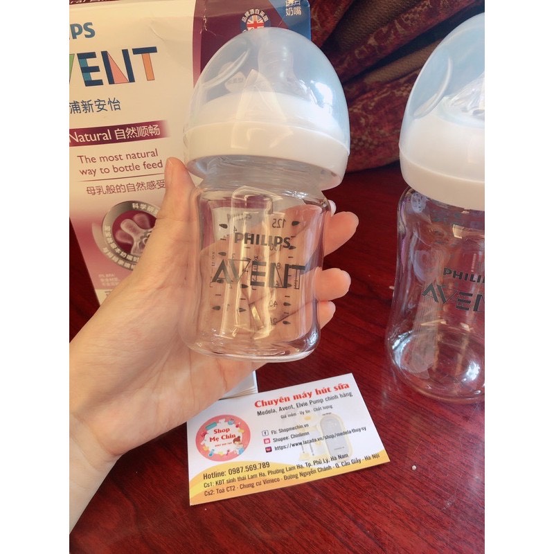 Bình thuỷ tinh avent 125-240ml [NEW100%]