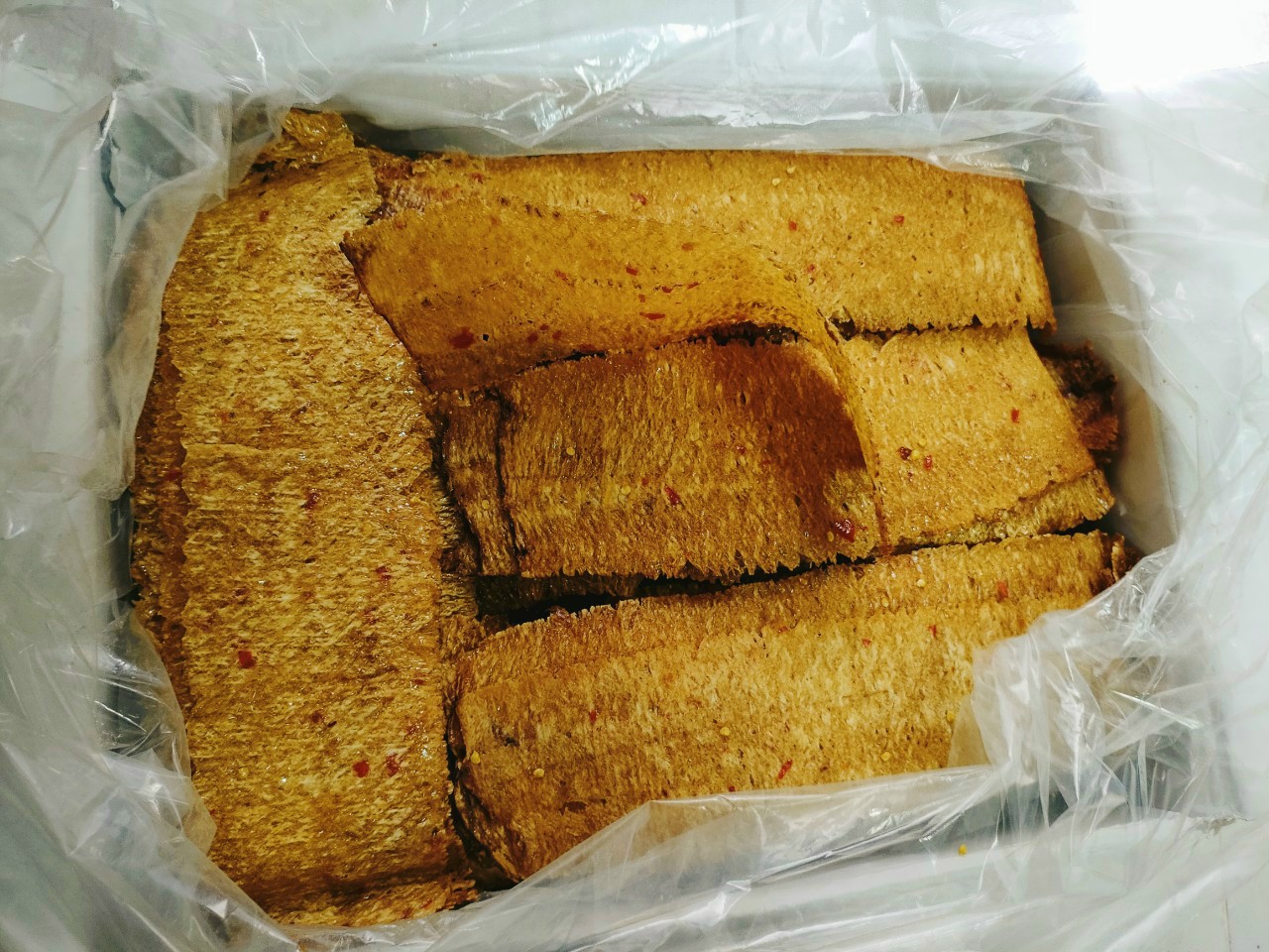[HCM]Mực cán tẩm vị 500g