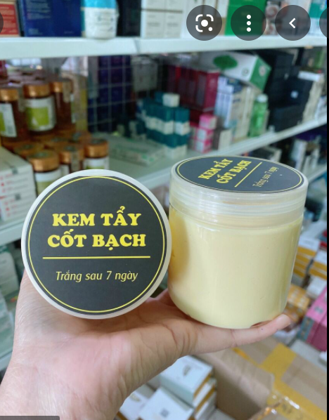 Kem body tẩy cốt bạch