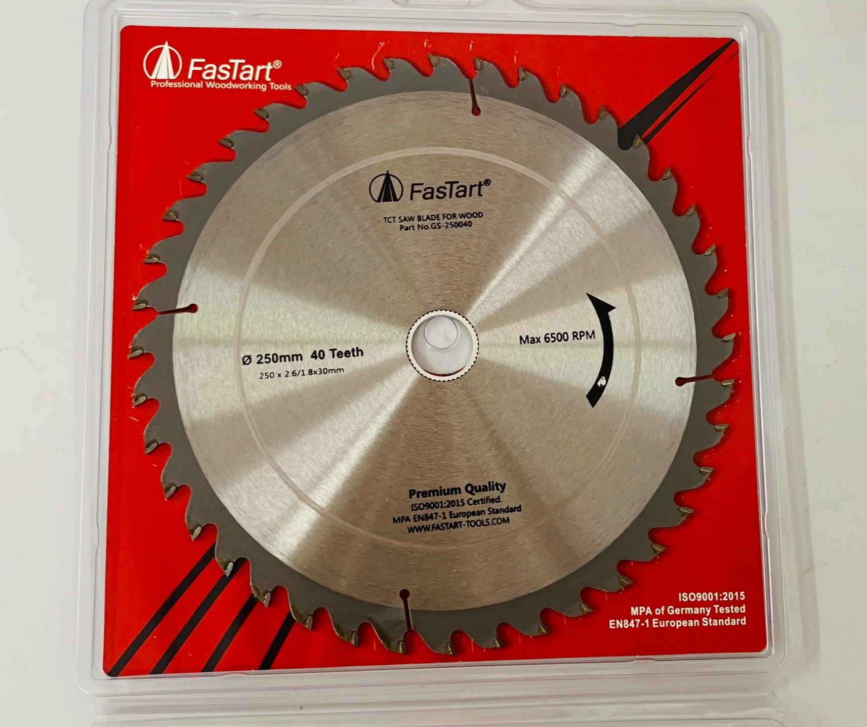 Lưỡi cưa gỗ 250x40 răng FasTart