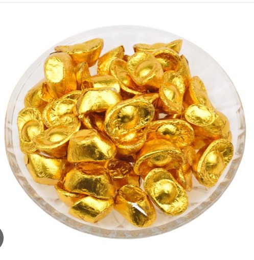 Socola Đồng Tiền Và Socola Thỏi vàng 100gram