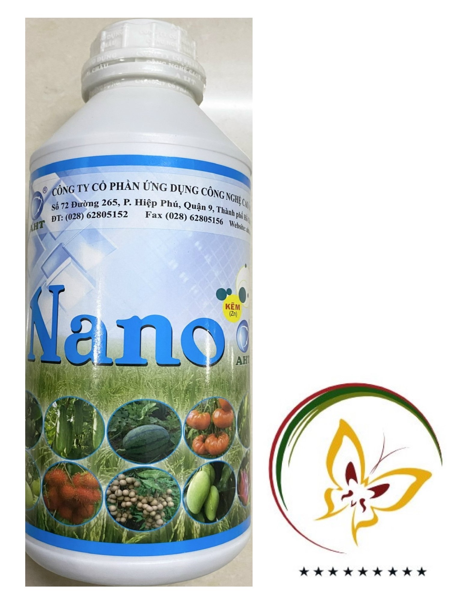 Phân bón nano kẽm aht - #357a# 1 lít