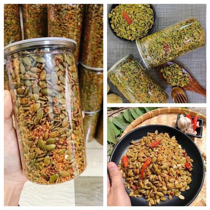 Hạt Bí Xanh Rang Tỏi Ớt 450gr