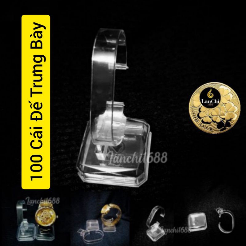Giá Sỉ 100 Cái Đế mika trưng bày đồng hồ