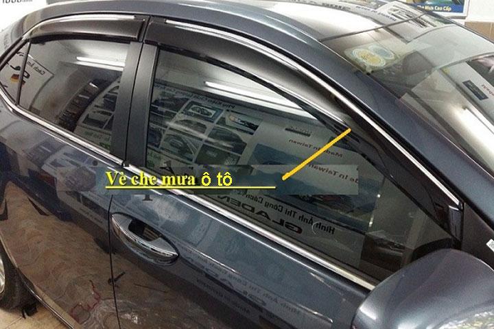 Vè che mưa cho xe Innova 2016-2017