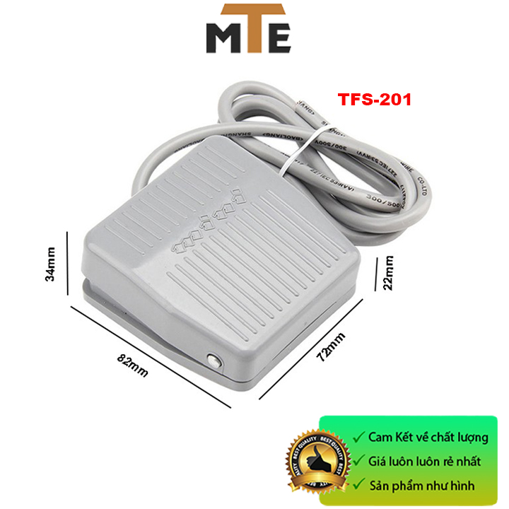 Công Tắc Bàn Đạp Chân 250VAC-10A