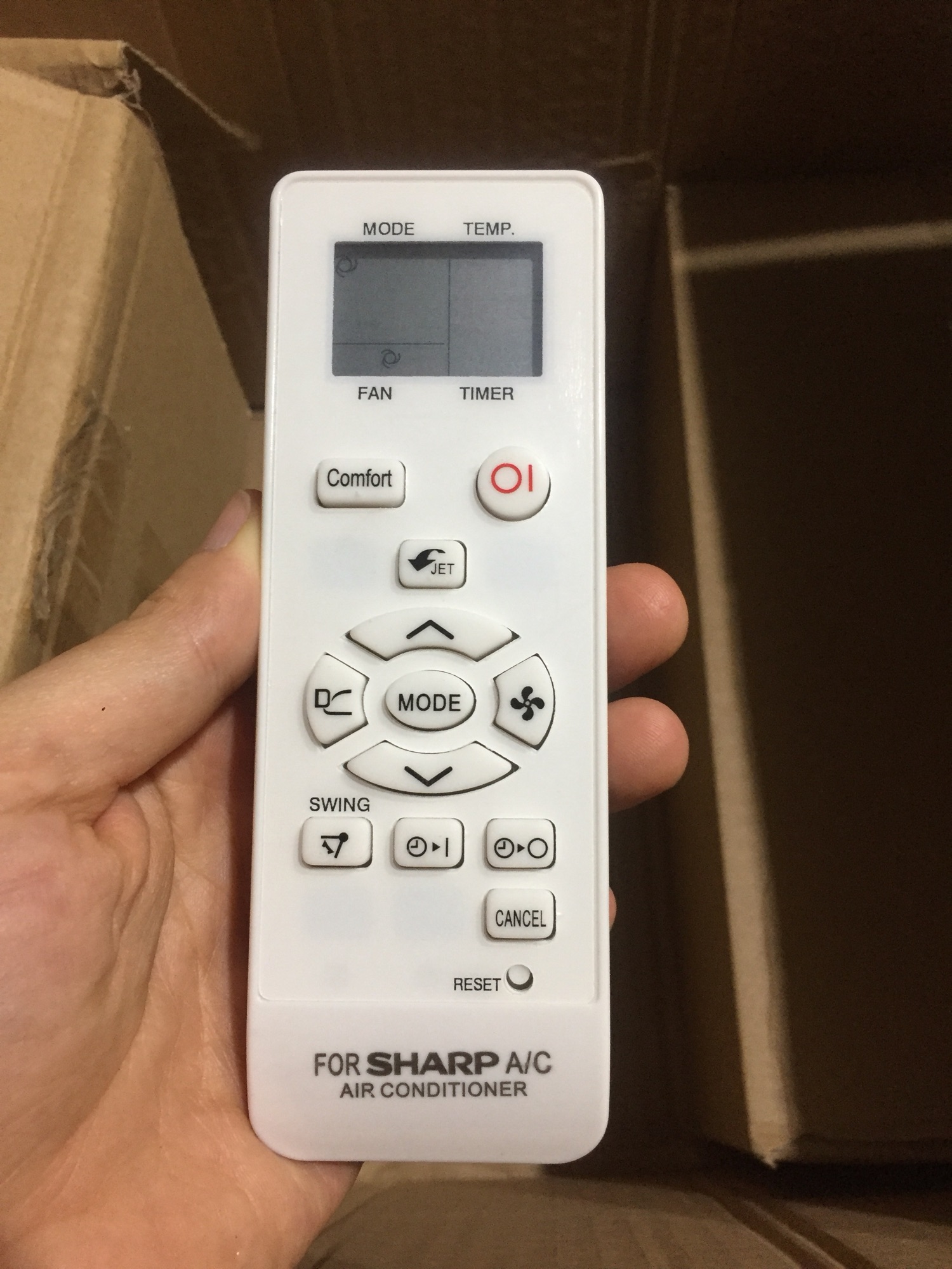 Điều khiển điều hoà Sharp