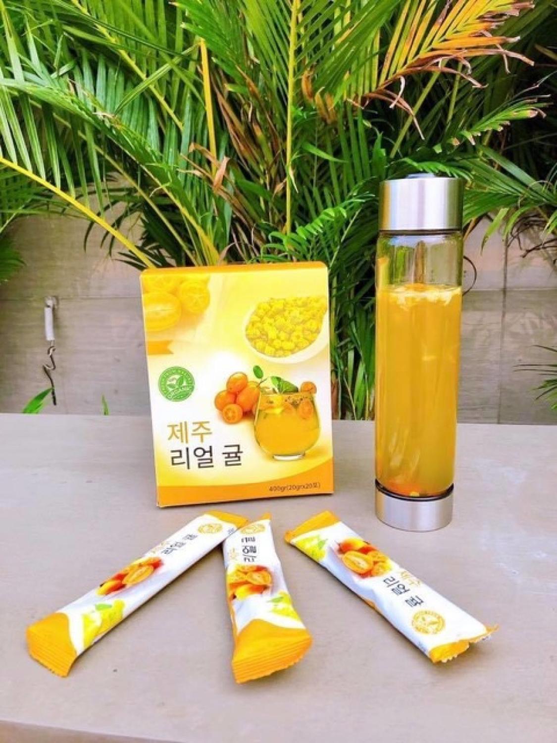 Hộp TRÀ TẮC JEJU CHÍNH HÃNG