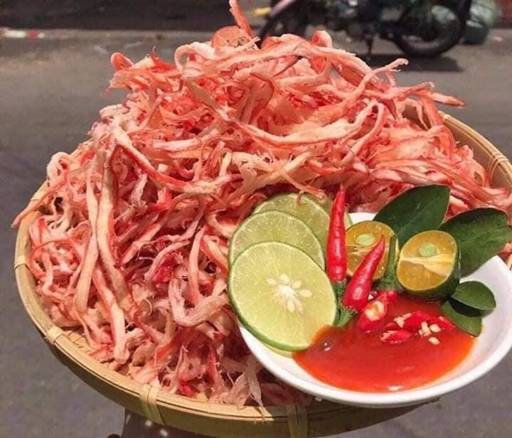 200g mực sợi hấp dừa siêu rẻ