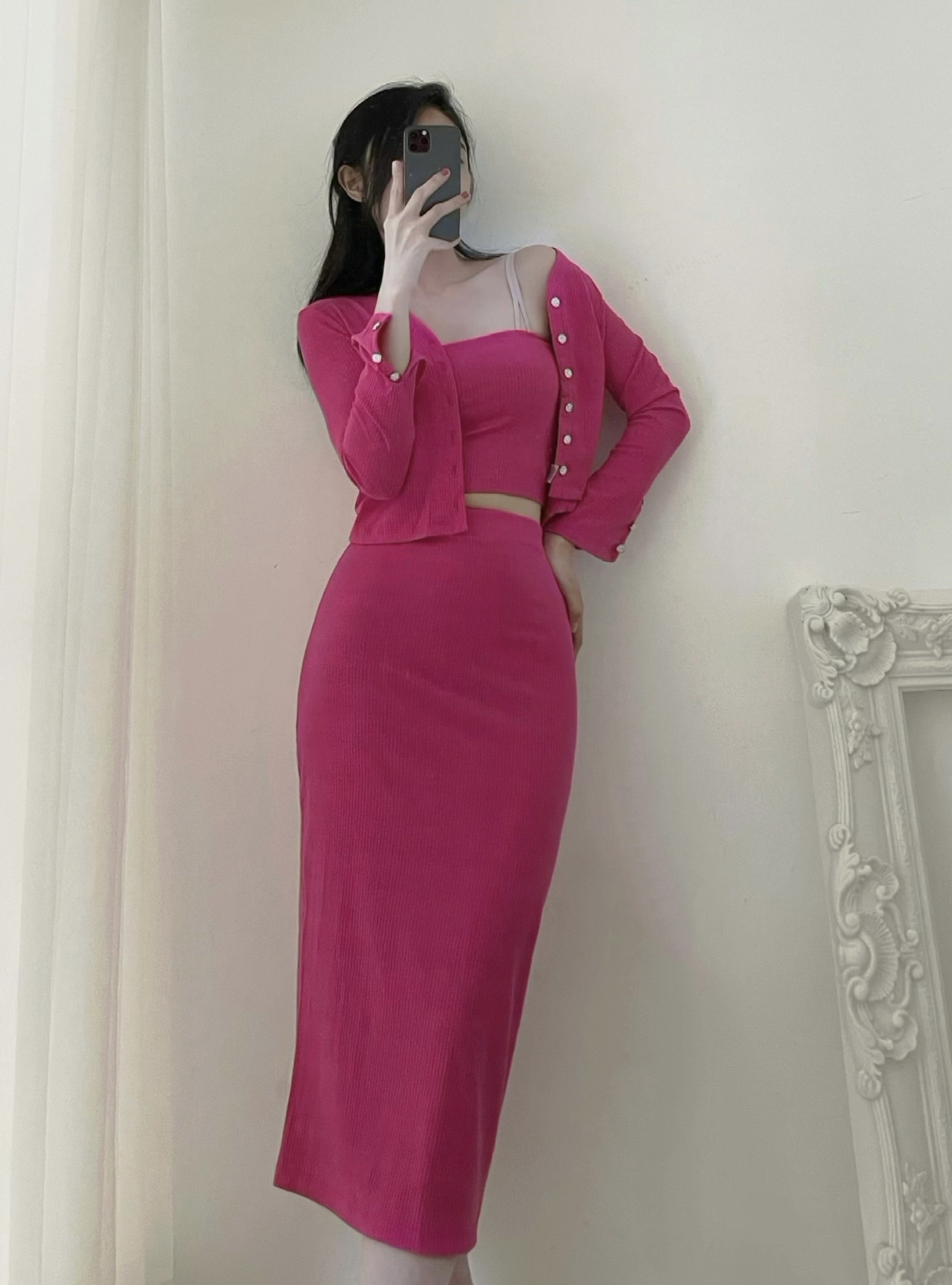 Set bộ thun tăm công sở sang chảnh