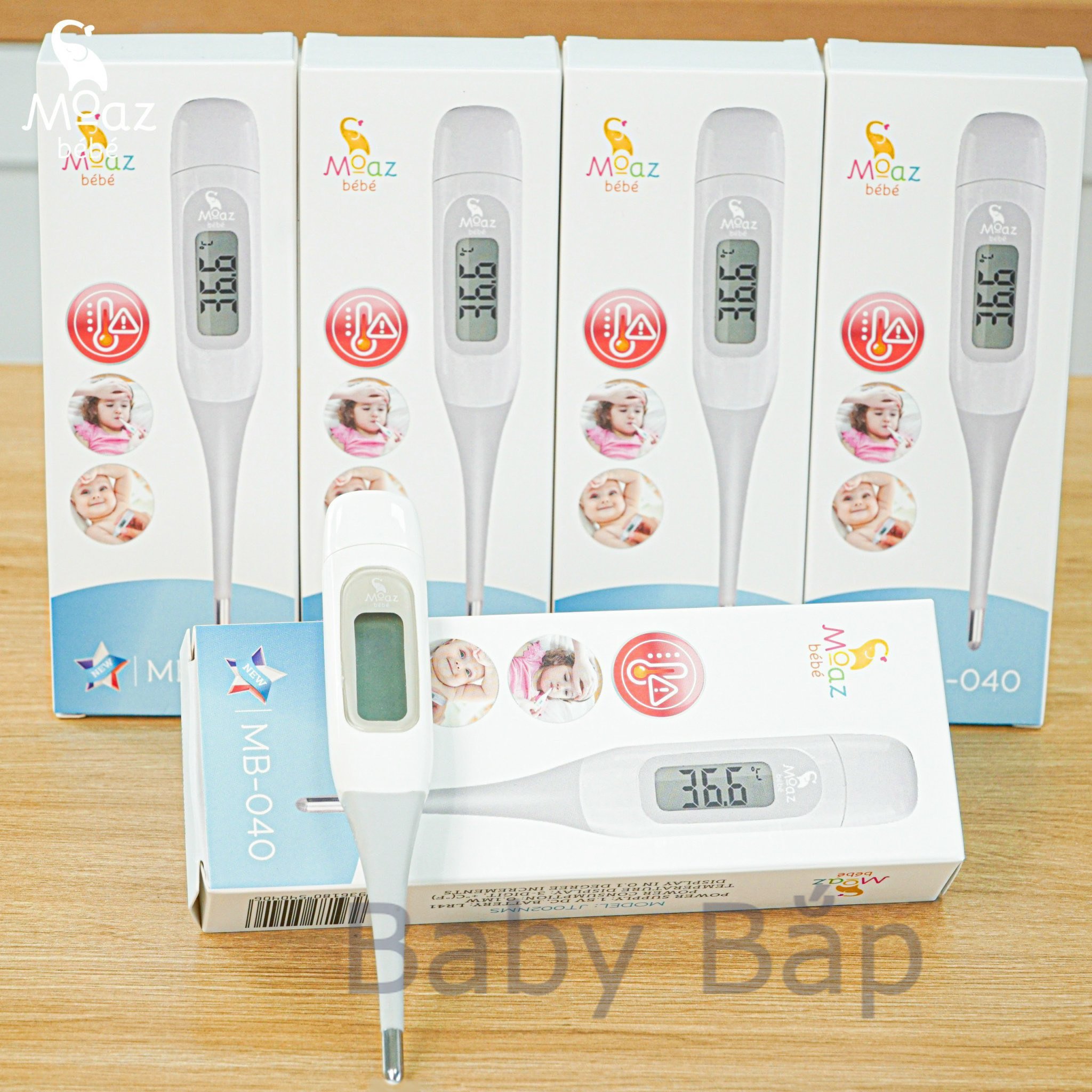 Nhiệt Kế Kỹ Thuật Số Moaz Bebe Mb-040