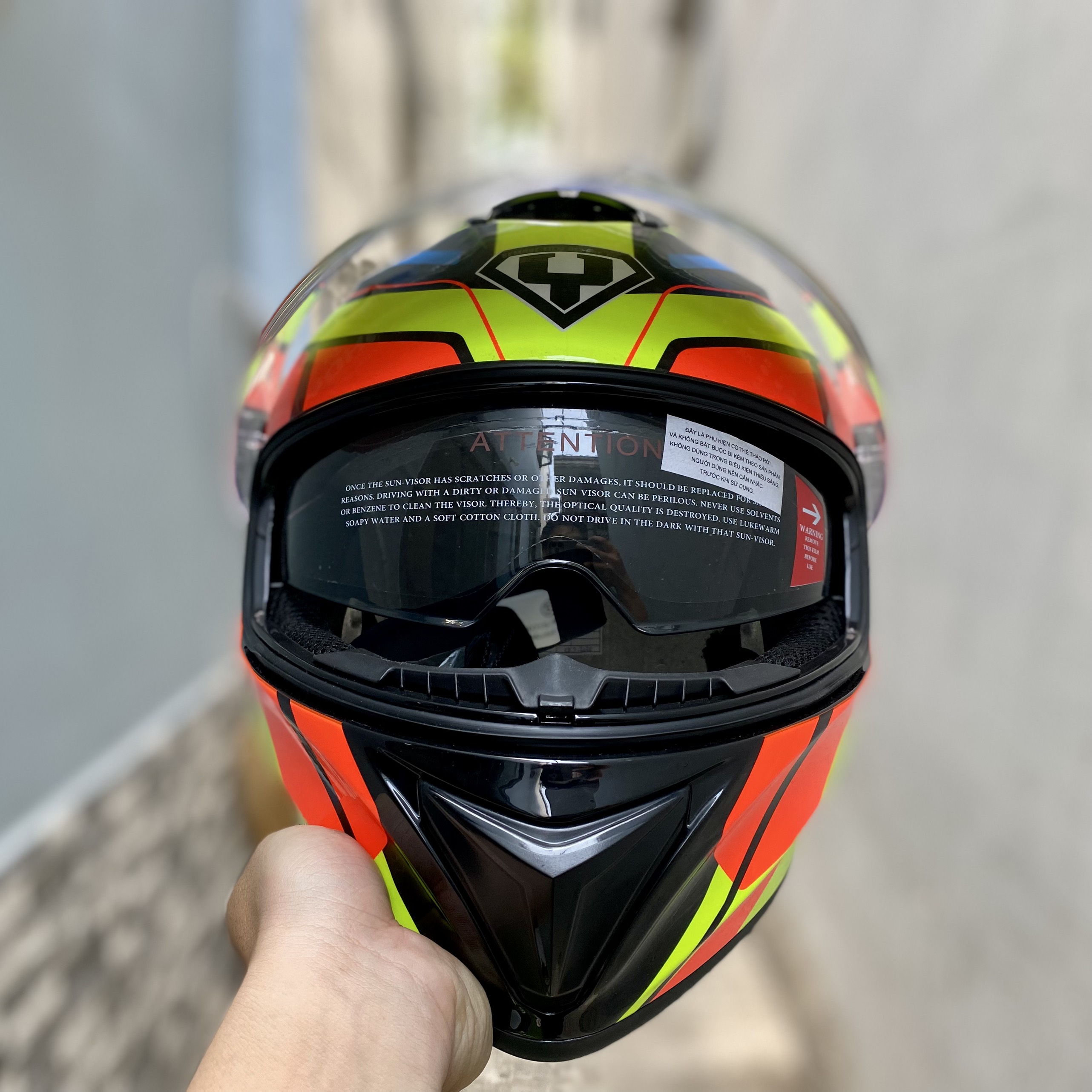 Mũ bảo hiểm FULLFACE YOHE 981 chính hãng - MŨ BẢO HIỂM LÁI XE AN TOÀN