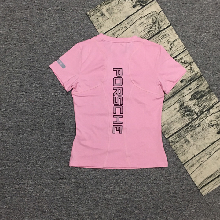 [HCM]Áo thể thao nữ tay ngắn chất thun 4 chiều phù hợp tập Gym Yoga