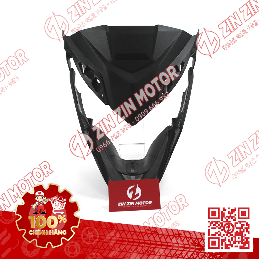 Ốp Đèn Pha, Nhựa Đầu, Nhựa Nhám Đầu Đen - Sonic 150R - 6130BK56N00 - Zin Zin Motor