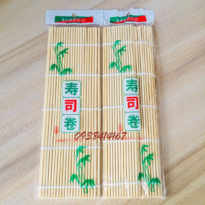 COMBO 2 CHIẾC MÀNH TRE LÀM KIMBAP, SUSHI, CƠM CUỘN