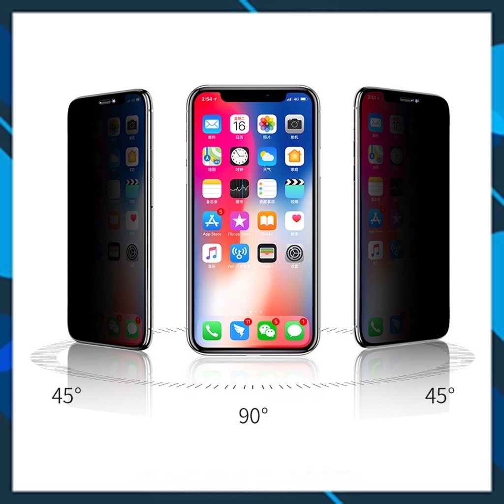 Kính cường lực chống trộm cho iphone 6/6s/7/8/6plus/7plus/8plus