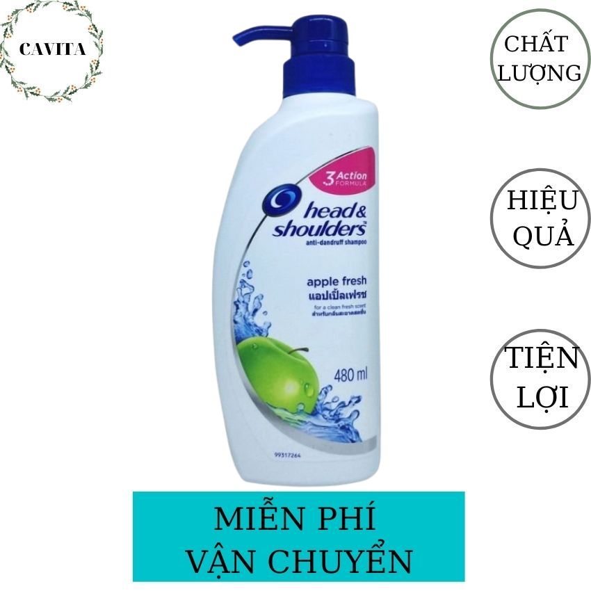 [Freeship] Dầu Gội Head & Shoulder Thái lan CAVITA giúp chống rụng tóc, sạch gàu, giảm hư tổn, suôn mượt