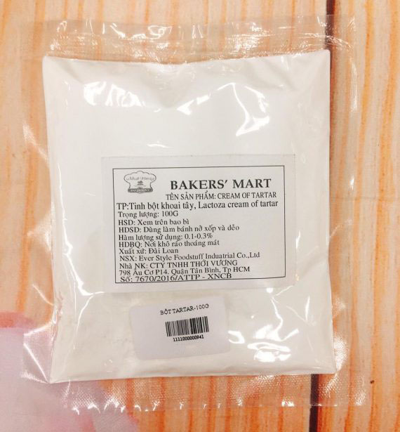 Bột Tartar 100gr