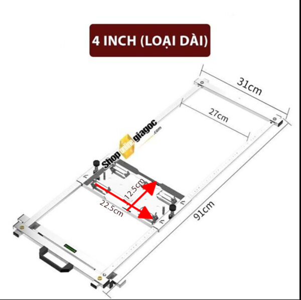 Khung cố định máy cắt gỗ, cắt gạch cầm tay