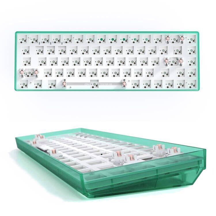 Bộ kit bàn phím cơ CIY Tester68 Bluetooth 5.0 & không dây 2.4G đủ màu, đã lót fram