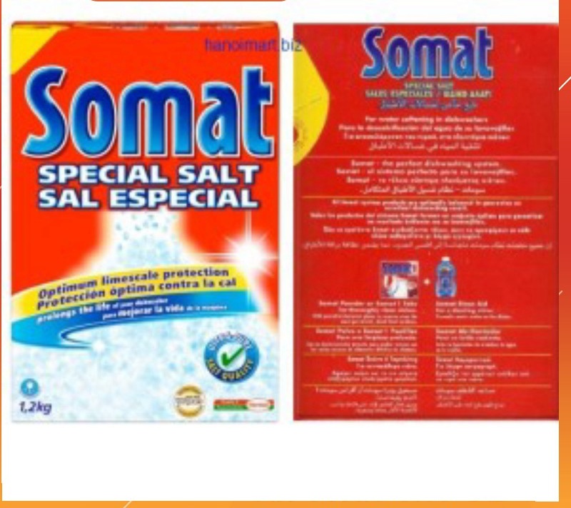 muối rửa bát somat 1, 2kg đức