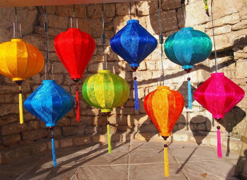 Hội An lanterns Size 25/35/45/55 cm - Waterdrop design