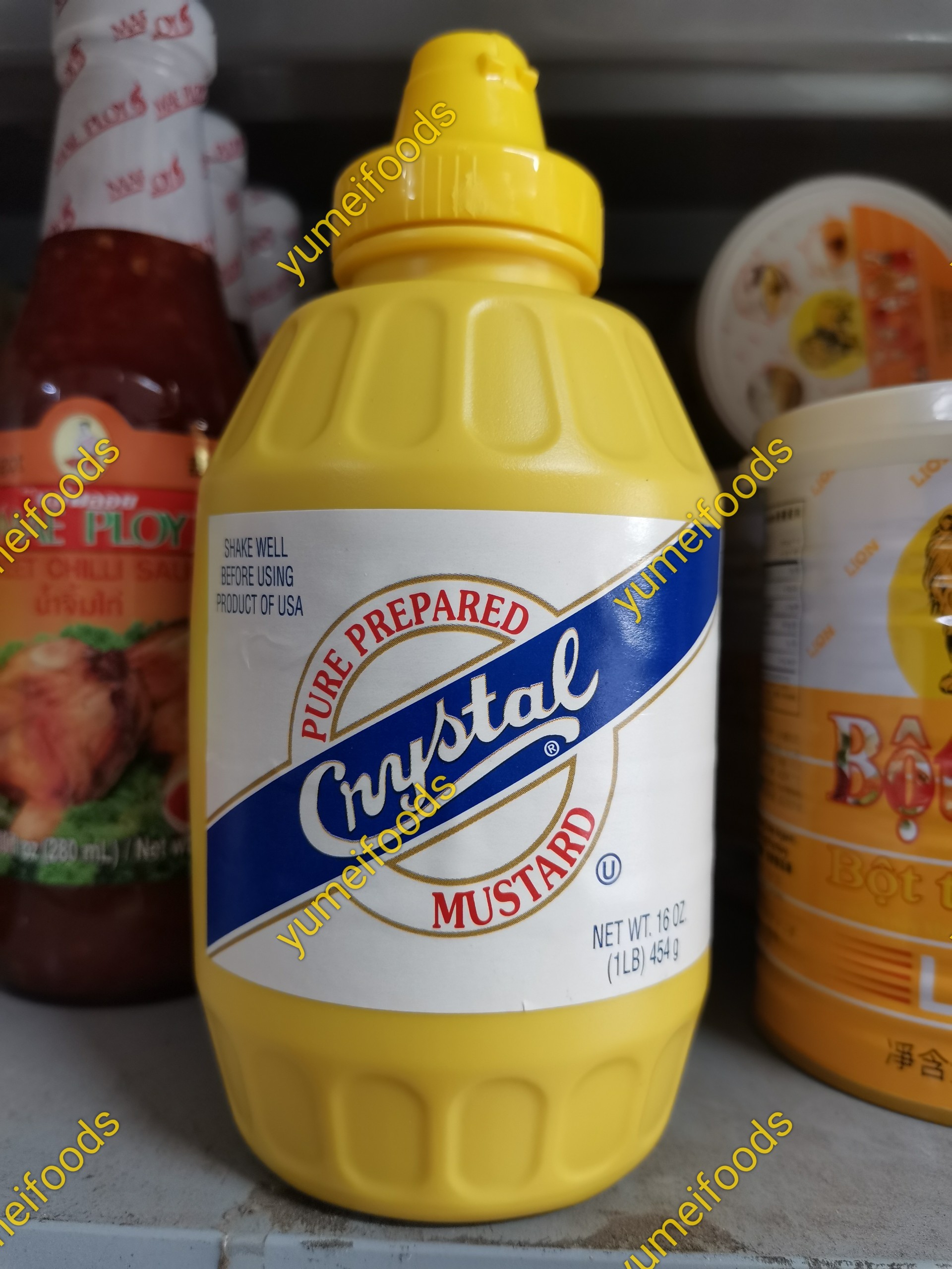 Mù Tạt Vàng Mỹ 454gr Crystal