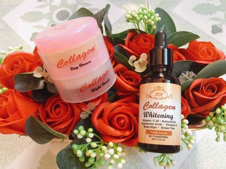 [HCM]Bộ 4 Món Kem Face collagen Cho Da Na.m Tan Nhang