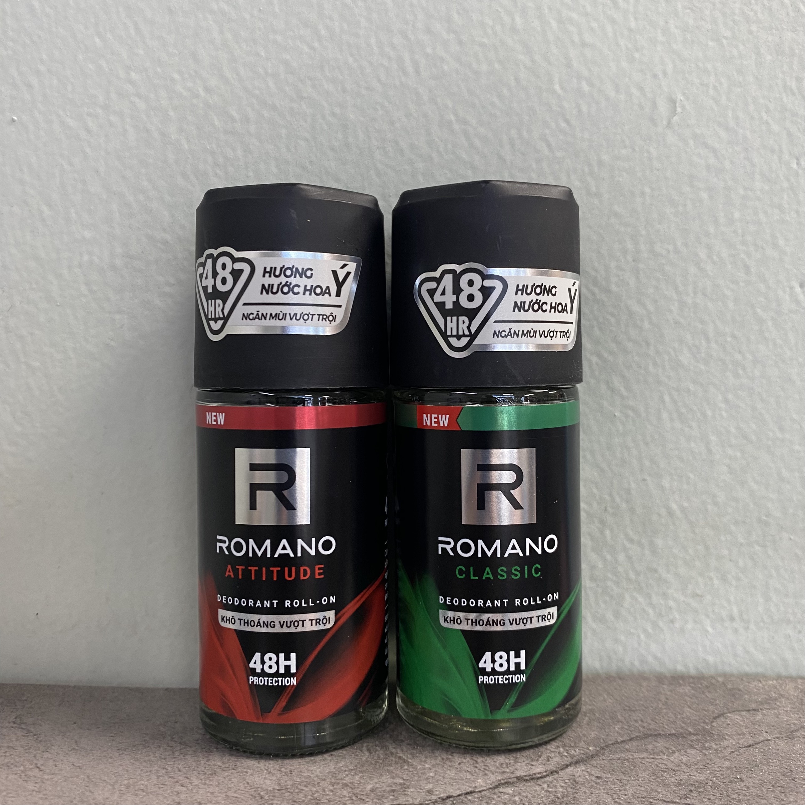 Romano Deodorant Bodyspray 150ml Classic - Attitude Romano Deodorant Roll-on 50ml