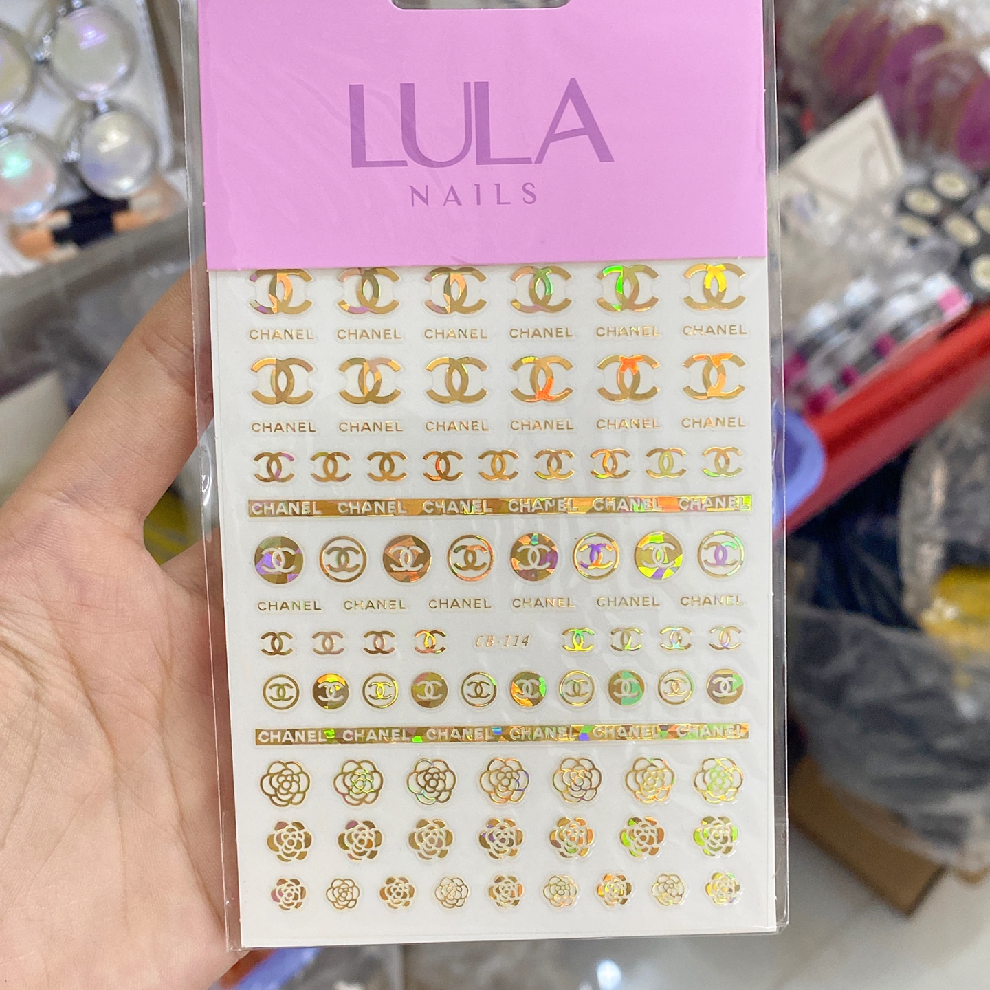 Sticker Dán Móng Tay Nail 2