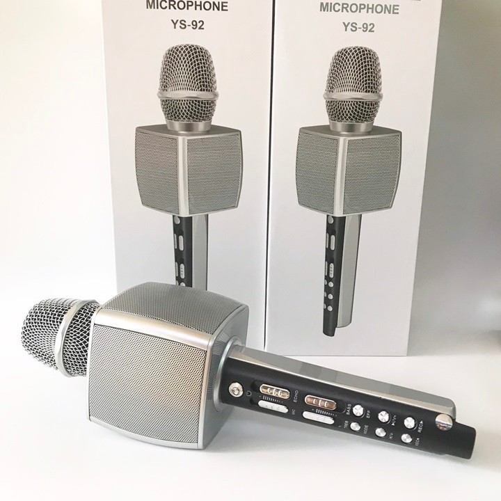 Micro Karaoke Bluetooth, Micro Karaoke Bluetooth SU-YOSD YS-92 - Hàng nhập khẩu