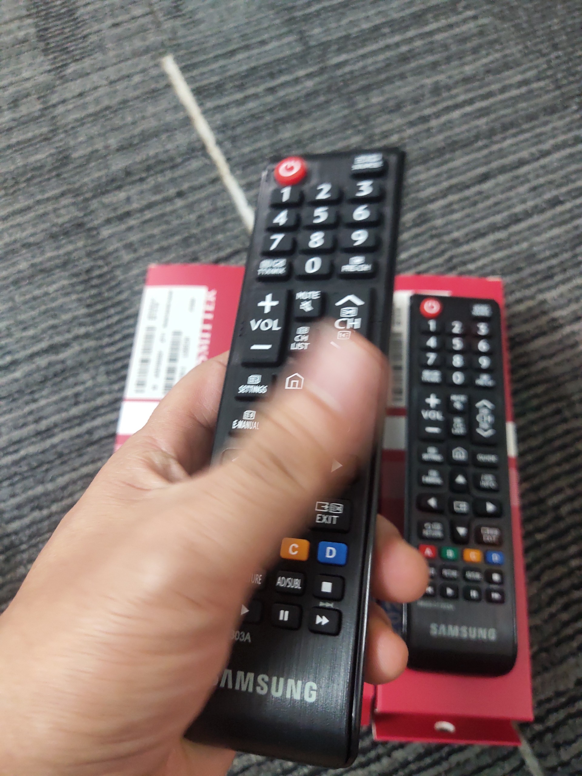 [HÀNG ZIN THEO TIVI ] điều khiển Sam Sung loại cao cấp  & Dùng tất cả Ti vi sam sung