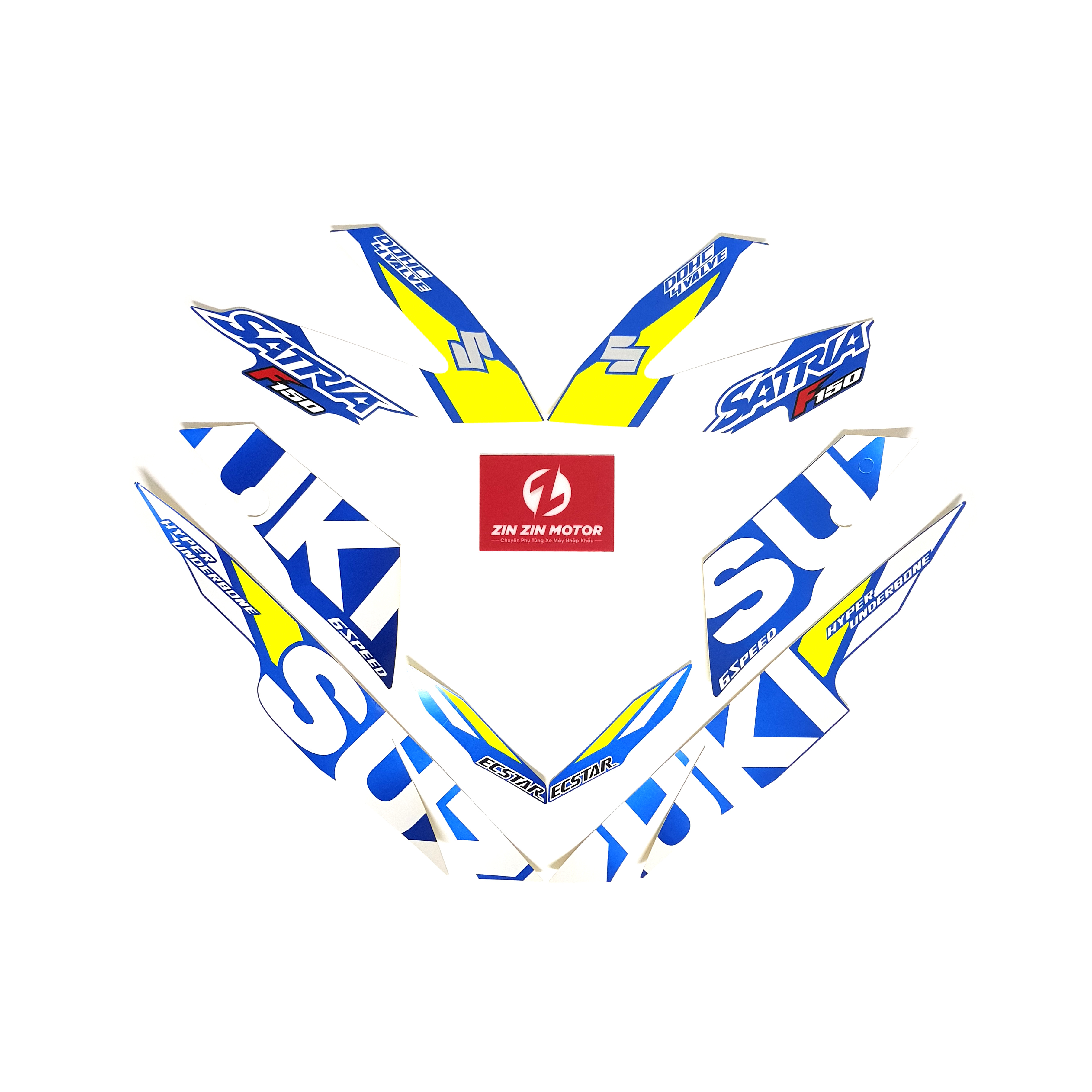 Stamp Satria fi green GP 2020-68019-12kb0-ysf-Zin Zin motor