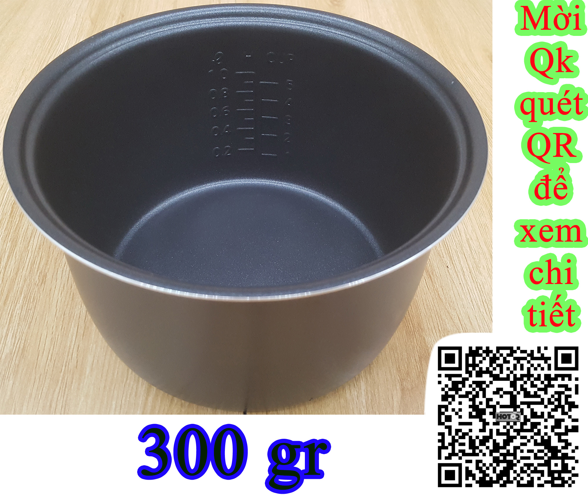 Lòng nồi cơm điện 1.0 L chống dính loại tốt