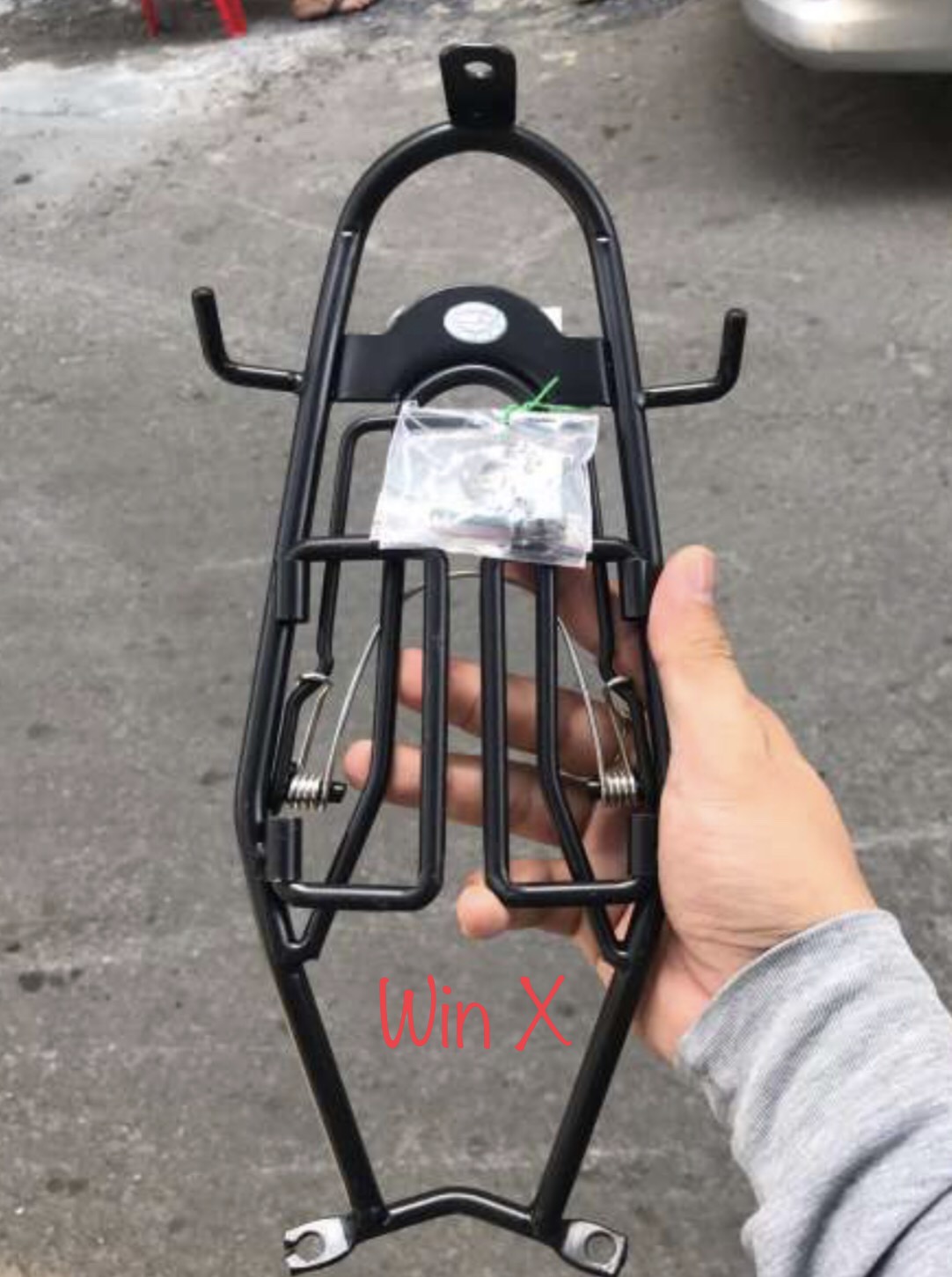 Baga giữa winner X , inox 10li , cao cấp (phụ tùng dọn xe)