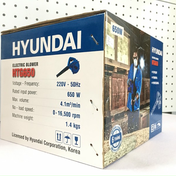 Máy thổi Hyundai HTG650 (Hàng chính hãng)