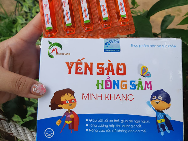 Yến Sào Hồng Sâm Minh Khang