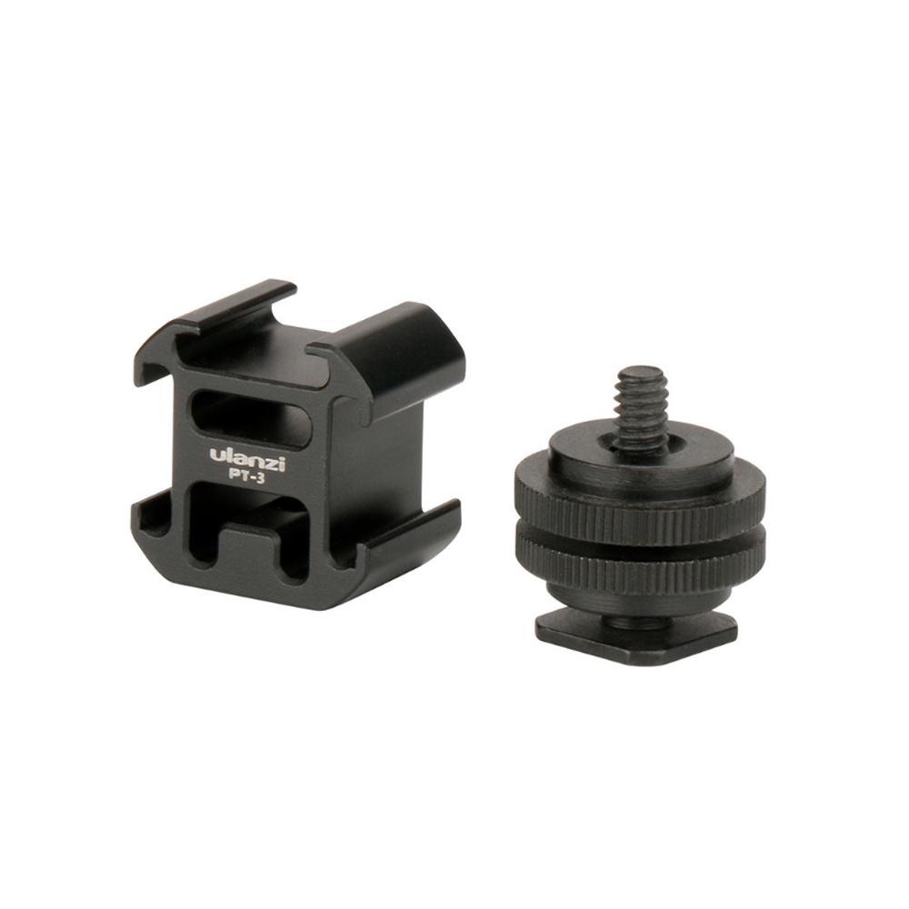 Cold Shoe Mount gắn Micro/Đèn LED dành cho Máy ảnh - Ulanzi PT-3S (FUGA2)
